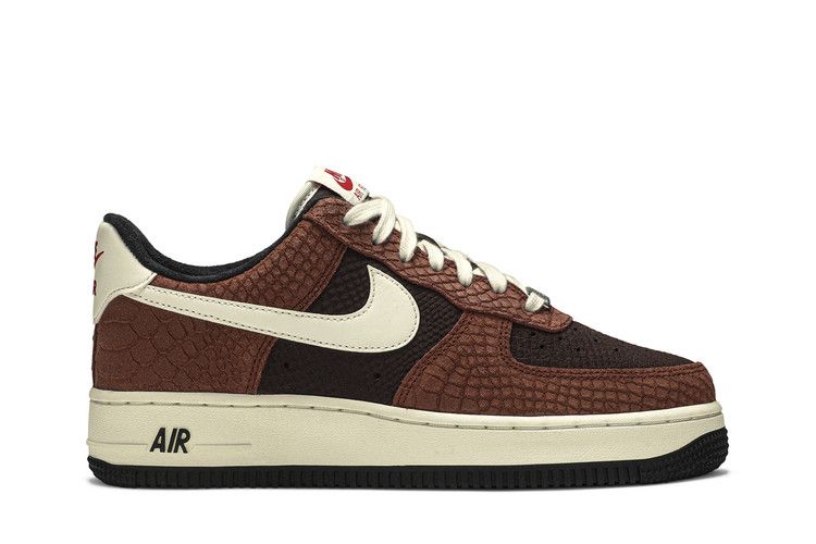 Nike Air Force 1 Low PRM 'Red Bark'