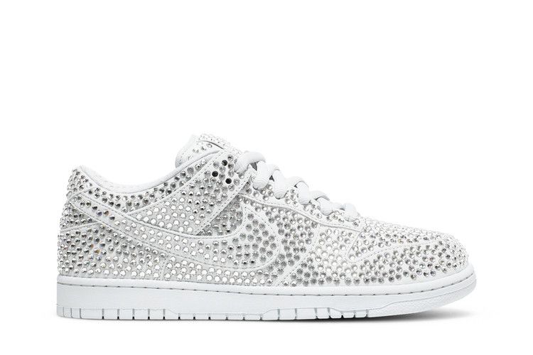 Cactus Plant Flea Market x Swarovski x Nike Dunk Low 'Pure Platinum'