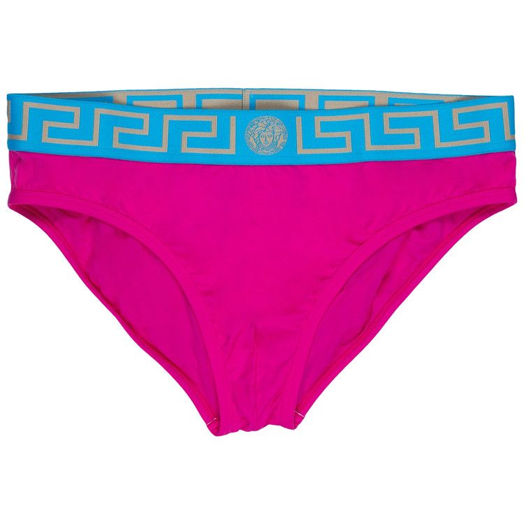 Versace Greca Border Bikini Bottoms 'Multicolor'