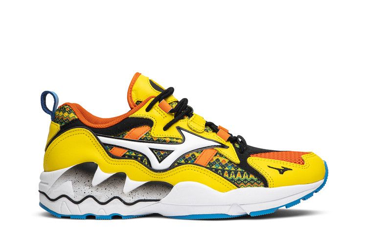 Pardon My French x Mizuno Wave Rider 1 'African Fabric'