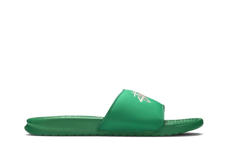 Stussy x Nike Benassi 'Pine Green'