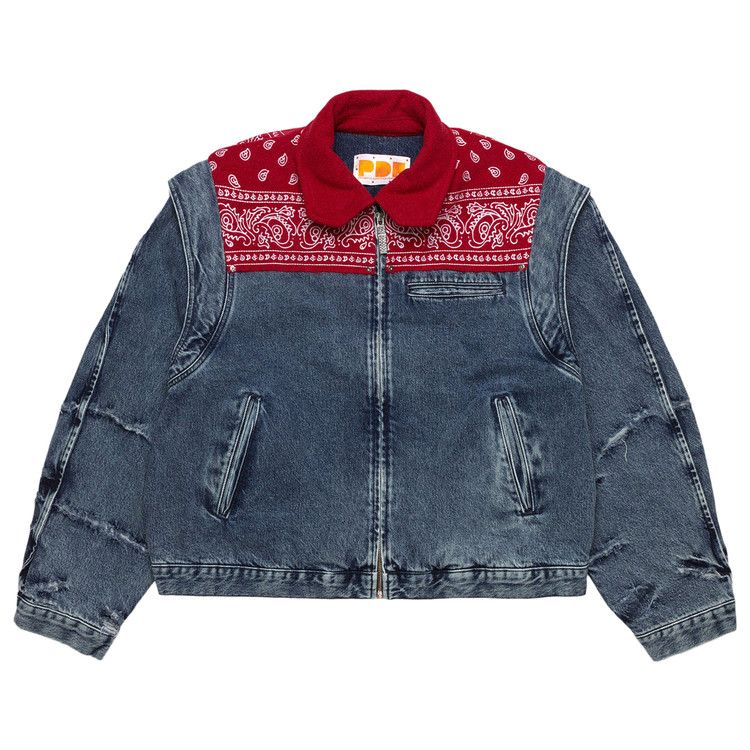 PDF Cape Jacket 'Washed Blue'