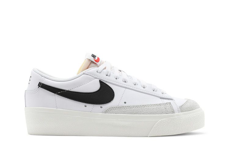 Nike Wmns Blazer Low Platform 'White Black'