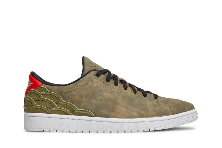 Air Jordan 1 Centre Court 'Oil Green'