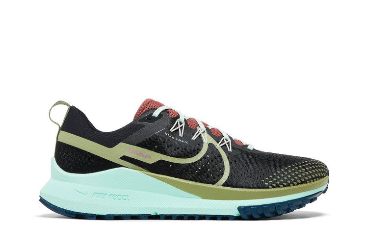 Nike React Pegasus Trail 4 'Black Alligator Mint'