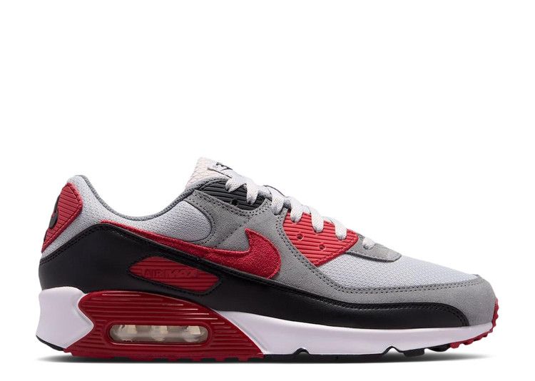 Nike Air Max 90 'White Grey Red'