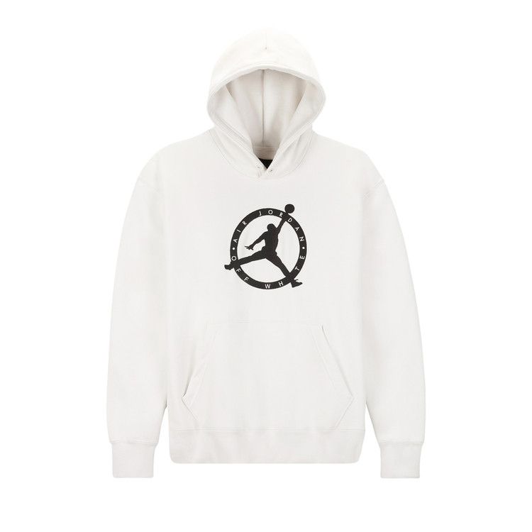 Air Jordan x Off-White MJ Hoodie 'White/Black/Forest Green'