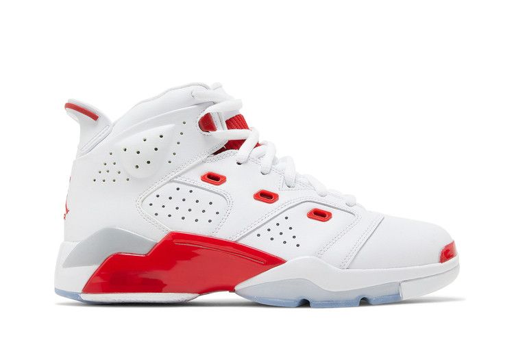 Air Jordan 6-17-23 GS 'White Fire Red'