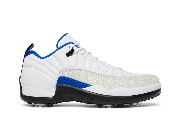 Air Jordan 12 Low Golf 'White Game Royal'