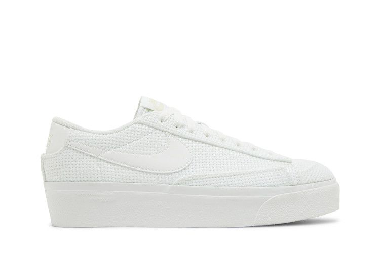Nike Wmns Blazer Low Platform Essential 'Summit White Woven'