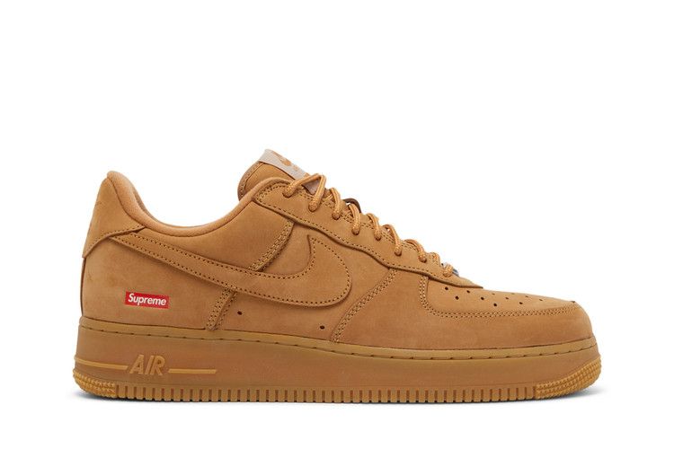 Supreme x Nike Air Force 1 Low SP 'Box Logo - Wheat'