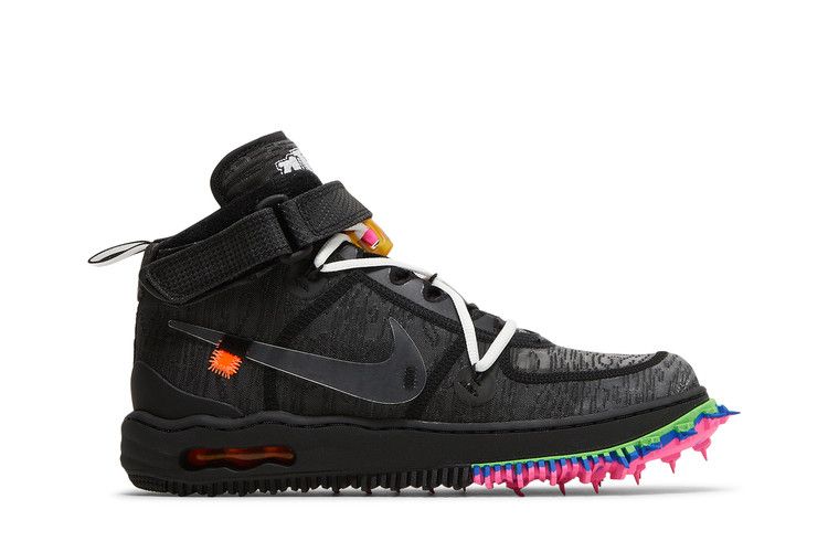 Off-White x Nike Air Force 1 Mid 'Black'