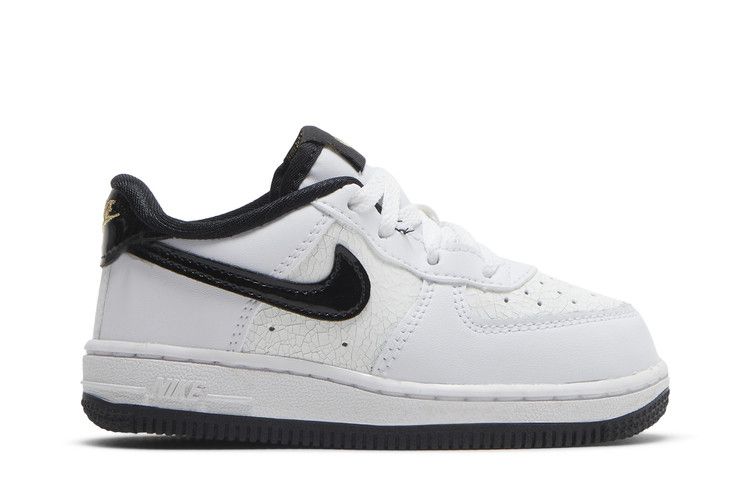 Nike Force 1 LV8 TD 'Cracked - White Black'