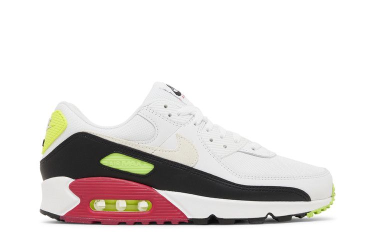 Nike Air Max 90 'White Volt Rush Pink'