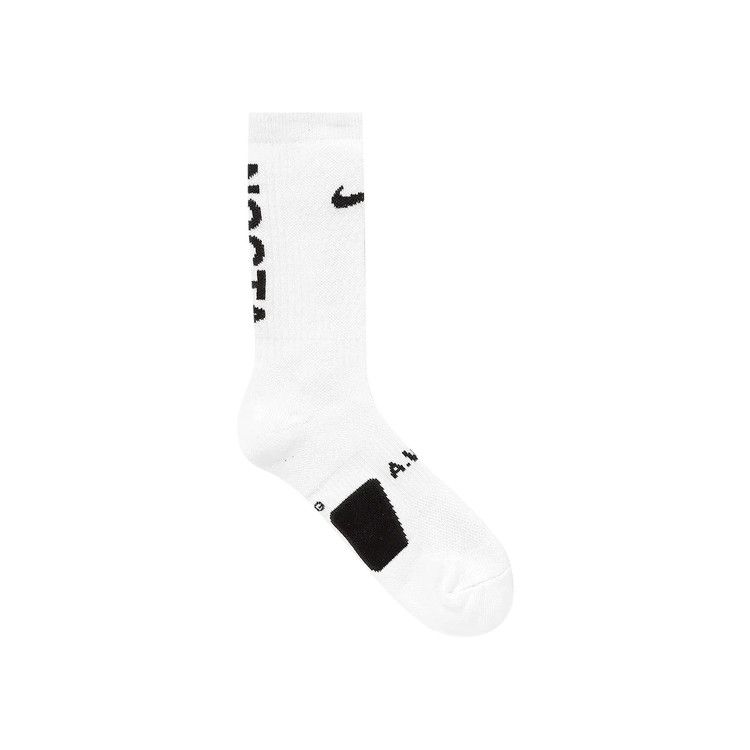 Nike Elite Crew Socks 'White/Black'