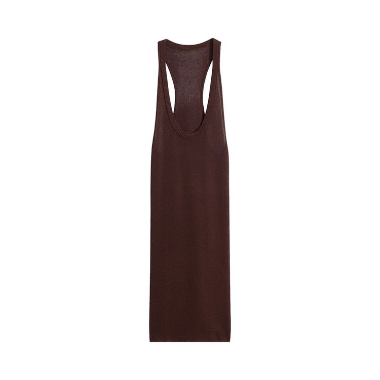 Lemaire Tank Top Mini Dress 'Fig'