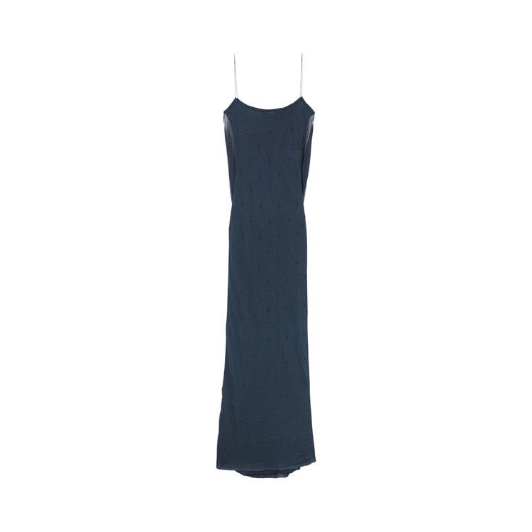 Jacquemus La Robe Maille Plumetis 'Dark Navy'