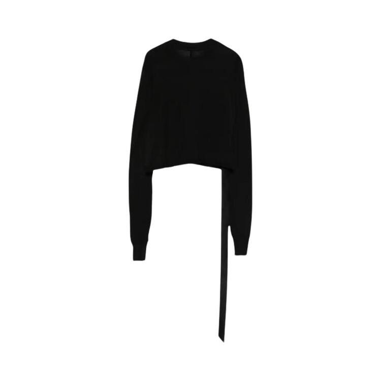 Rick Owens DRKSHDW Cropped Level Long-Sleeve T-Shirt 'Black'