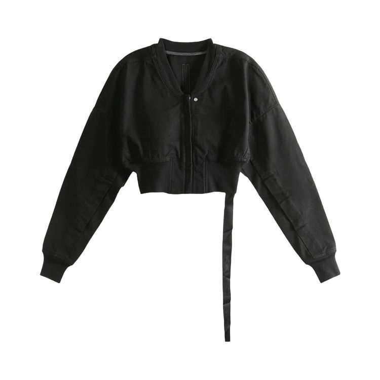 Rick Owens DRKSHDW Bomber Flight Jacket Cropped 'Black'