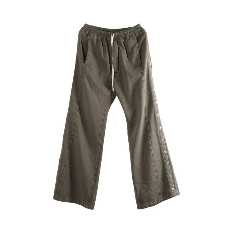 Rick Owens DRKSHDW Pantaloni In Felpa Wide Pusher Pants 'Dark Dust'