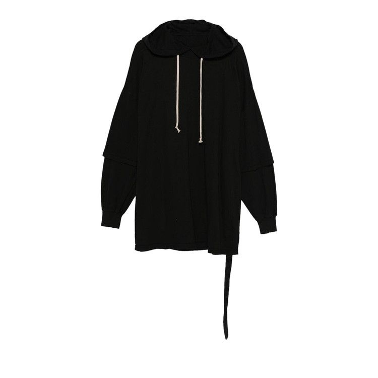 Rick Owens DRKSHDW Tommy Hustler Hoodie 'Black'