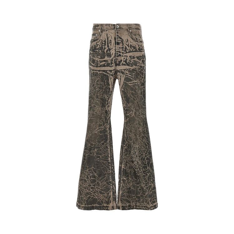 Rick Owens DRKSHDW Bolan Bootcut 'Black Washed Foil'