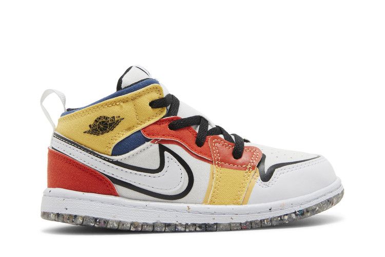 Air Jordan 1 Mid SE TD 'Multi-Color Canvas'