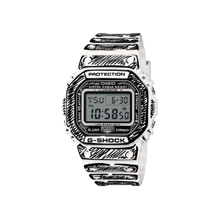 G-SHOCK by Casio 5600 Series 'White/Black'