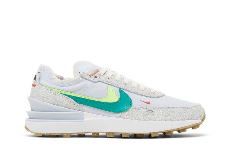 Nike Wmns Waffle One SE 'Double Swoosh - Grey Green'