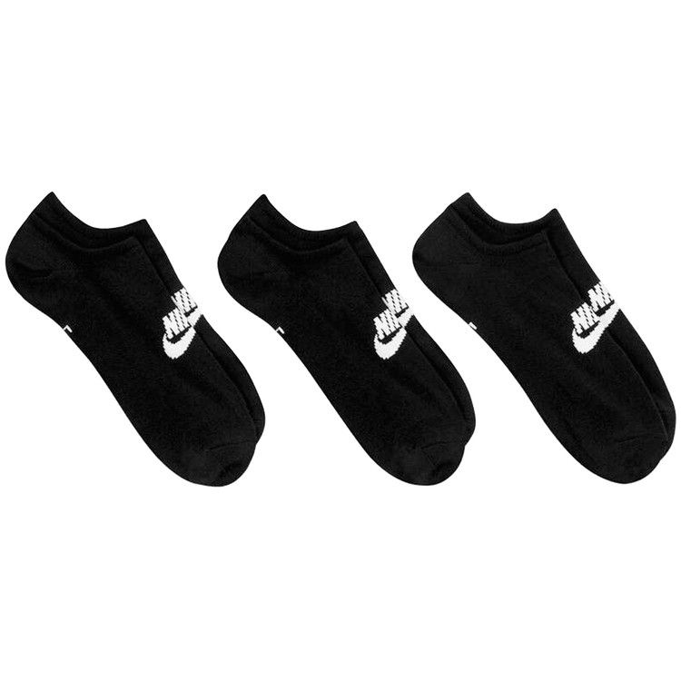 Nike Everyday Essential No-Show Socks (3 Pairs) 'Black/White'
