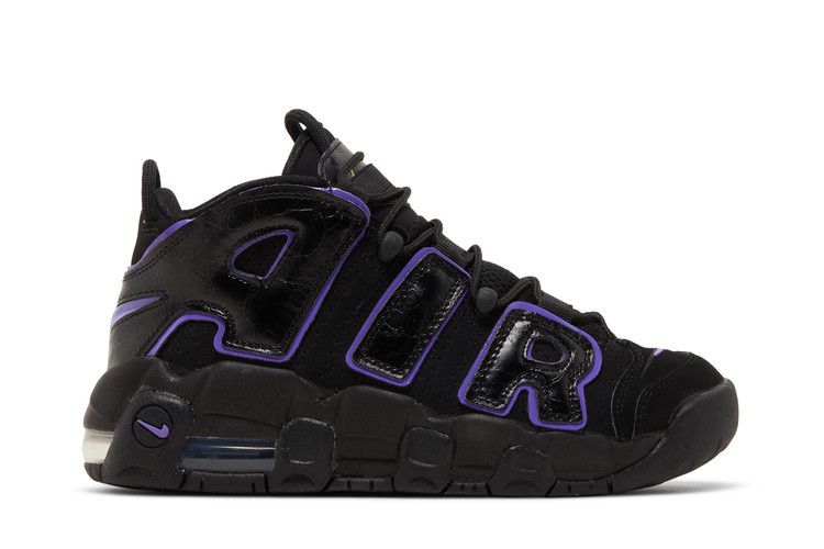 Nike Air More Uptempo GS 'Black Action Grape'