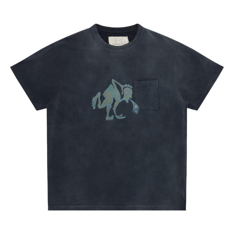ERL Puke Tee 'Blue'