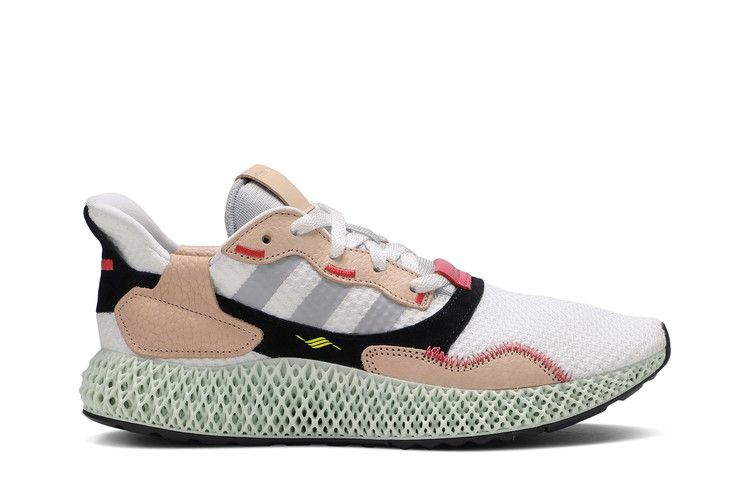 Hender Scheme x adidas ZX 4000 Futurecraft 4D 'White'