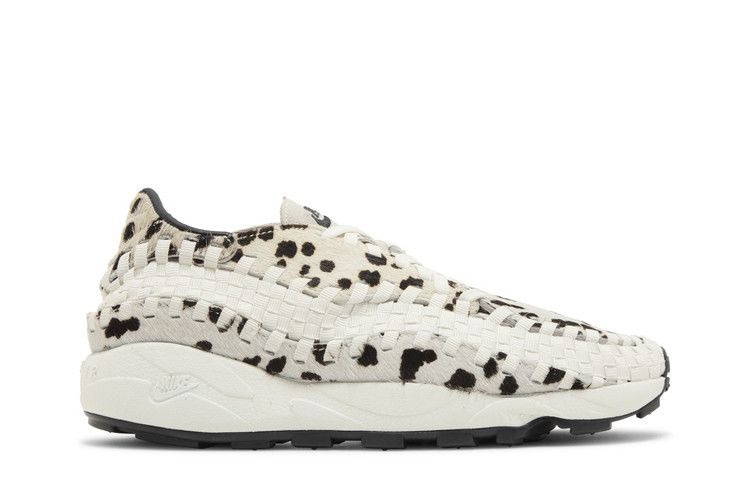 Nike Wmns Air Footscape Woven 'White Cow Print'