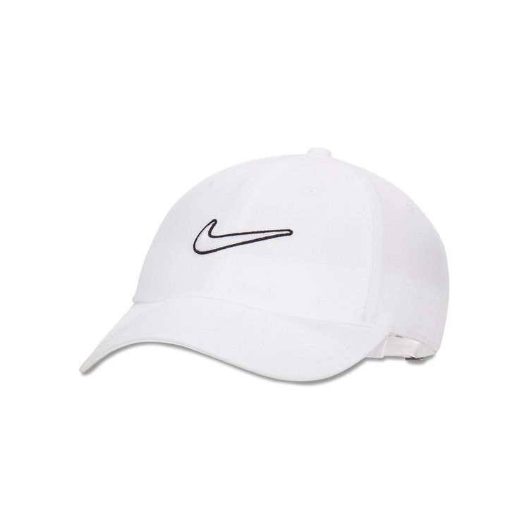Nike Club Unstructured Swoosh Cap 'White'