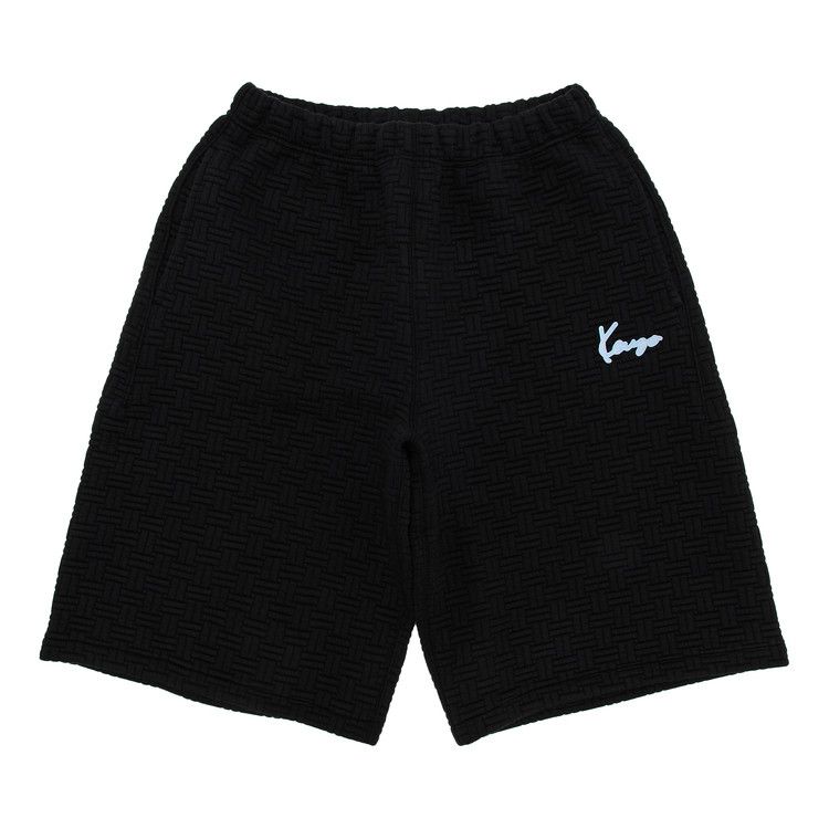 Kenzo Weave Embroidered Long Short 'Black'