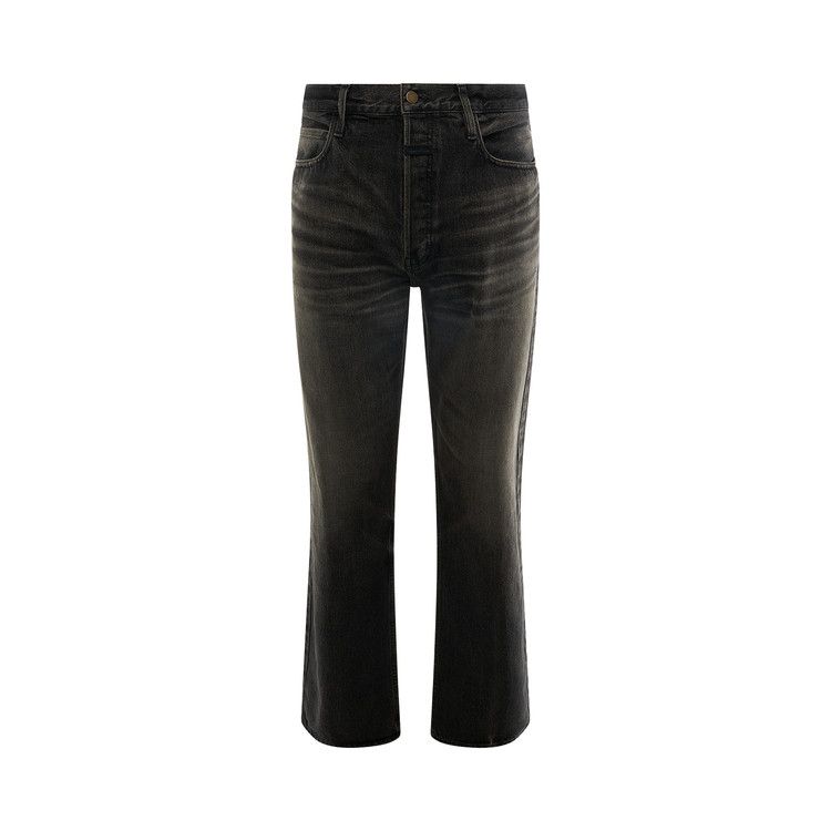 Fear of God Straight 5 Pocket Jean 'Worn Black'