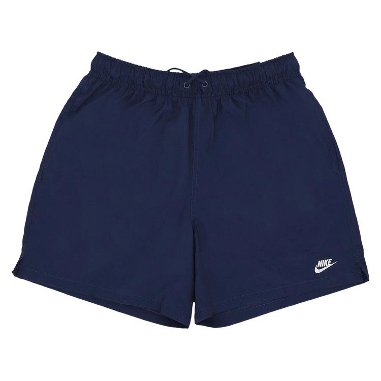 Nike Club Woven Flow Shorts 'Midnight Navy/White'