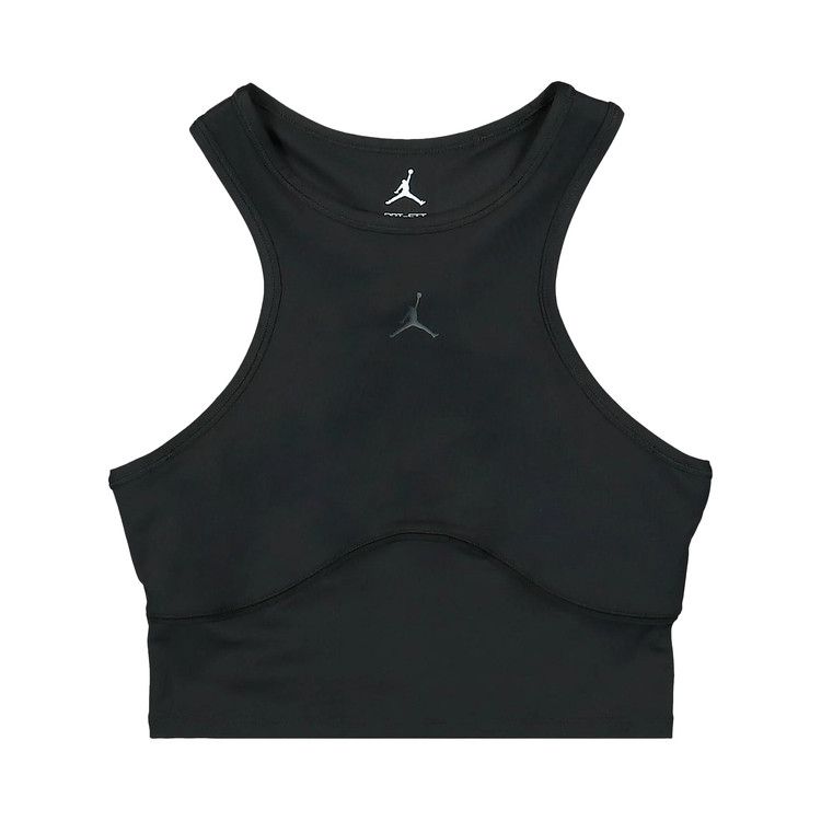 Air Jordan Body Con Tank Top 'Black/Off Black'