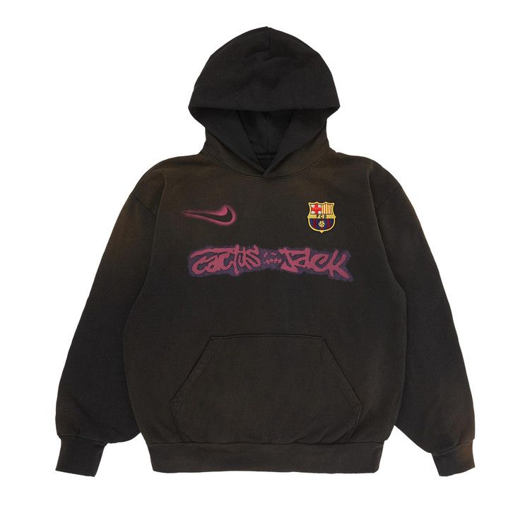 Nike FC Barcelona x Cactus Jack Spray Logo Hoodie 'Blue'