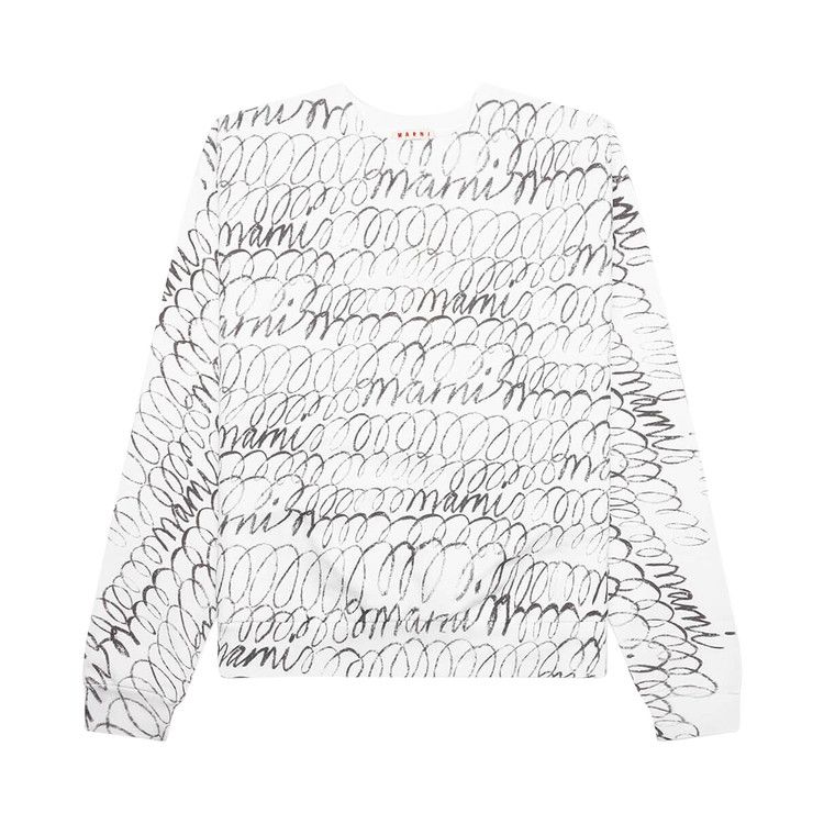 Marni Long-Sleeve Sweatshirt 'Natural White'