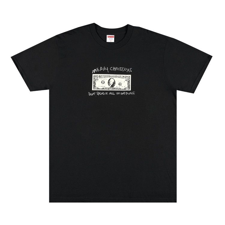 Supreme Spend It Tee 'Black'