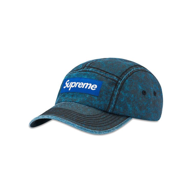 Supreme Washed Cordura Camp Cap 'Royal'