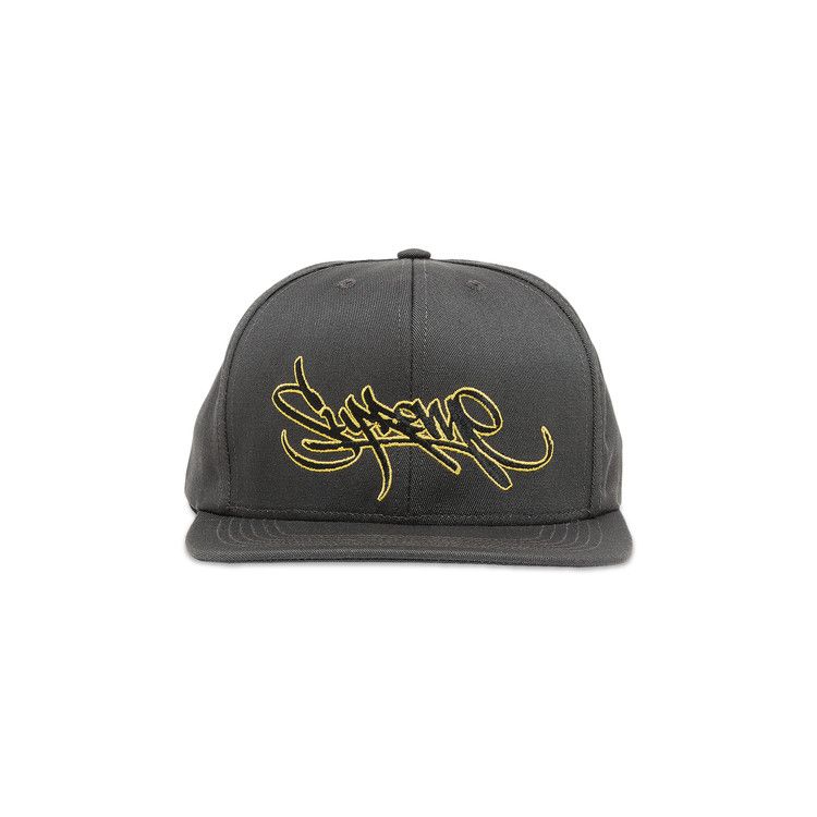 Supreme Handstyle 6-Panel 'Charcoal'