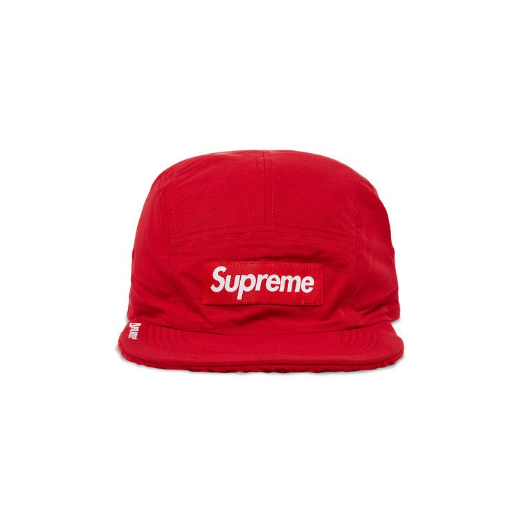 Supreme Polartec Shearling Reversible Camp Cap 'Red'