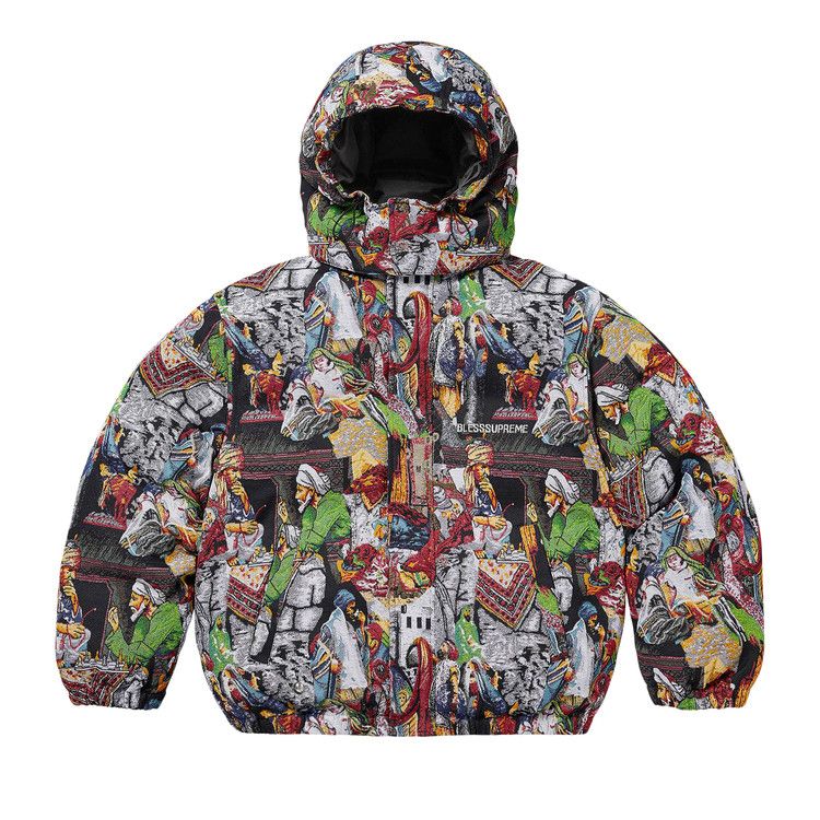Supreme x Bless Tapestry Down Puffer Jacket 'Multicolor'