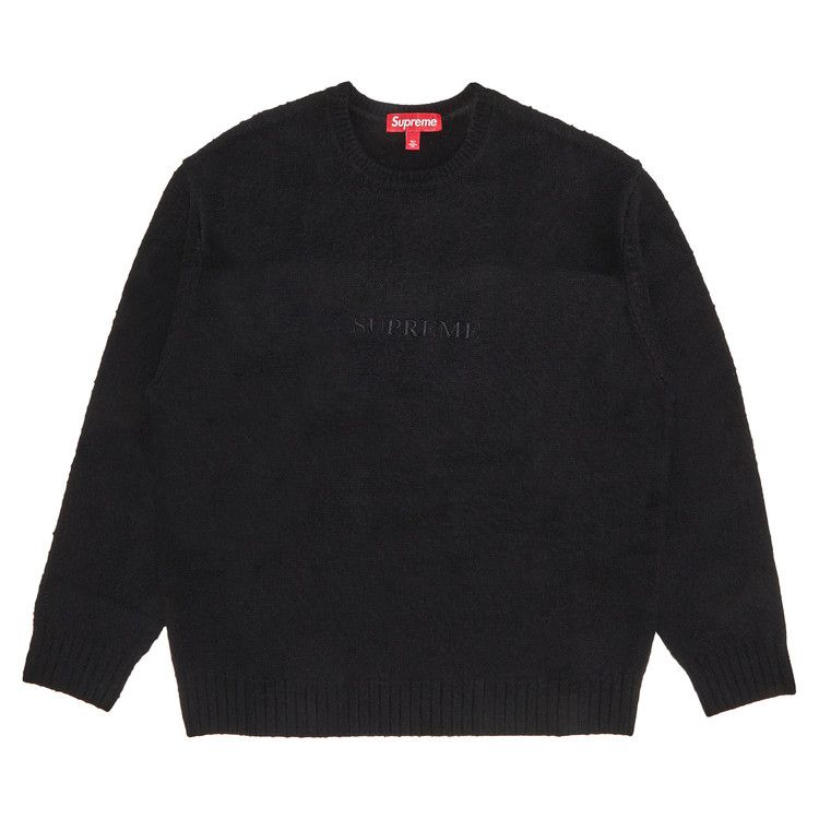 Supreme Pilled Sweater 'Black'