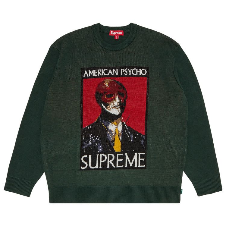 Supreme American Psycho Sweater 'Green'