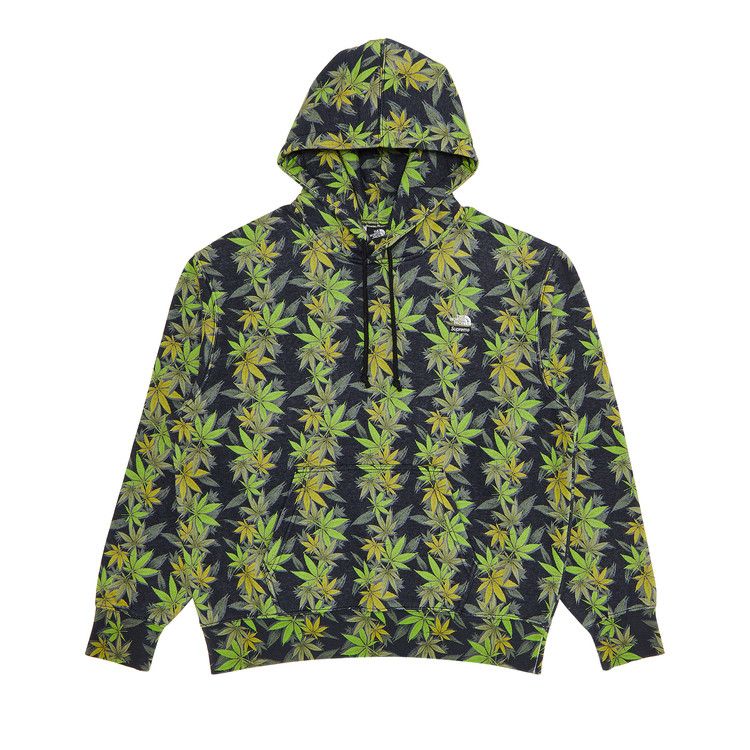 Supreme x The North Face Leaf Hooded Sweatshirt 'Black'