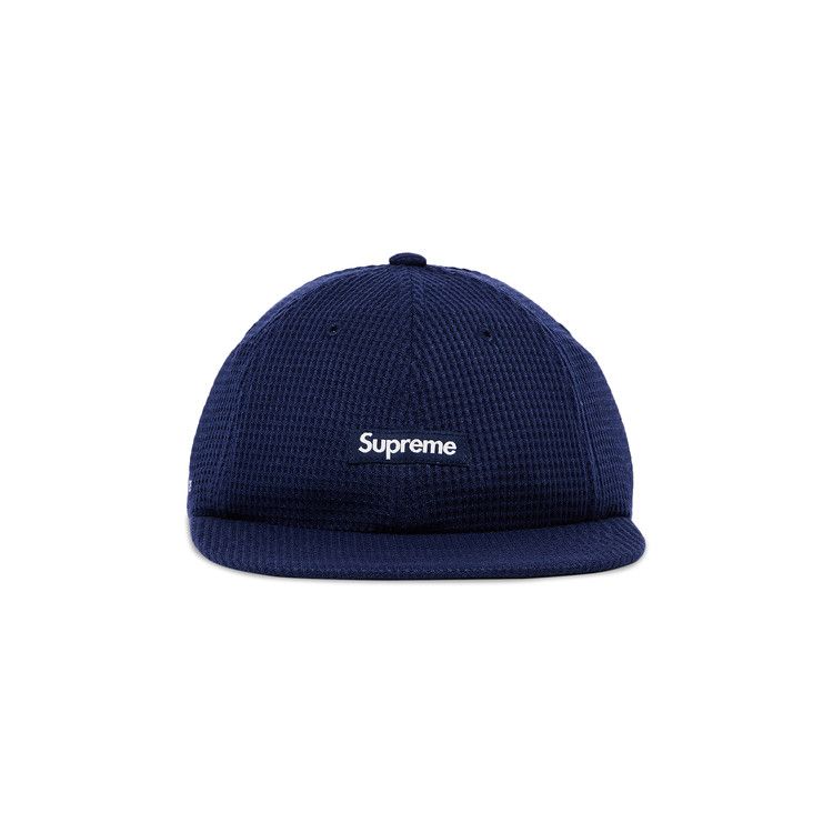 Supreme Polartec Waffle Small Box 6-Panel 'Navy'